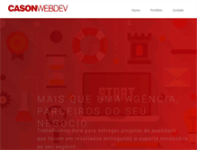 Tablet Screenshot of cason.com.br